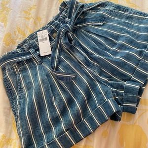 American Eagle Striped Shorts